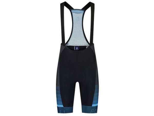 Rogelli Hero 2 Bib Cykelshorts, Black/Blue, 3XL