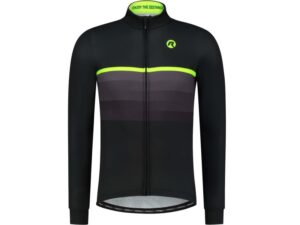 Rogelli Hero II LS Cykeltrøje, Black/Fluor, Medium