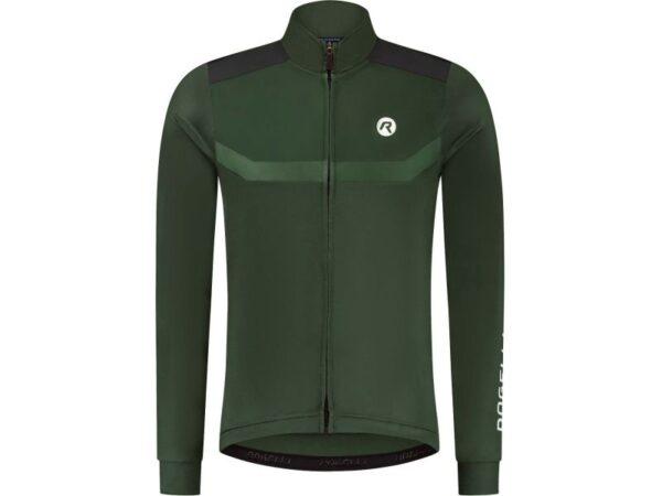 Rogelli Mono Langærmet Cykeltrøje, Green, Medium