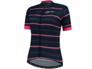 Rogelli Stripe Lady Cykeltrøje, Blue/Pink, Large