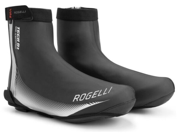 Rogelli Tech-01 Findrex Skoovertræk, Black, 48-49