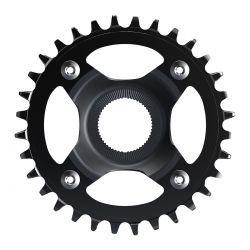 Shimano Chainring 32t Black 55mm Steps Cr-em800 W/o Cg - Cykel klinge