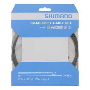 Shimano Racer gearkabel sæt sort SUS