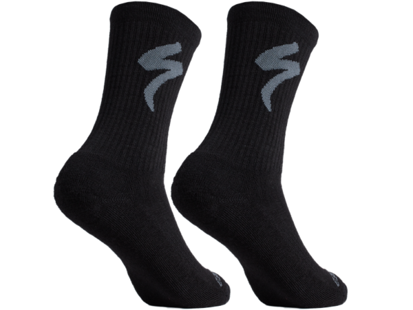 Specialized Merino Midweight Tall Logo Stømper, 36-39