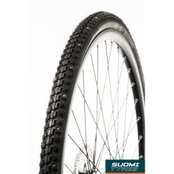 Suomi Tyres Tyre A10 72 Studs 32-622 28x1 5/8x1 1/4 Studded Tyre - Cykeldæk