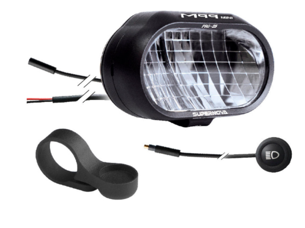 Supernova M99 Mini Pro Pedelec Forlygte, 1200/700 Lumen