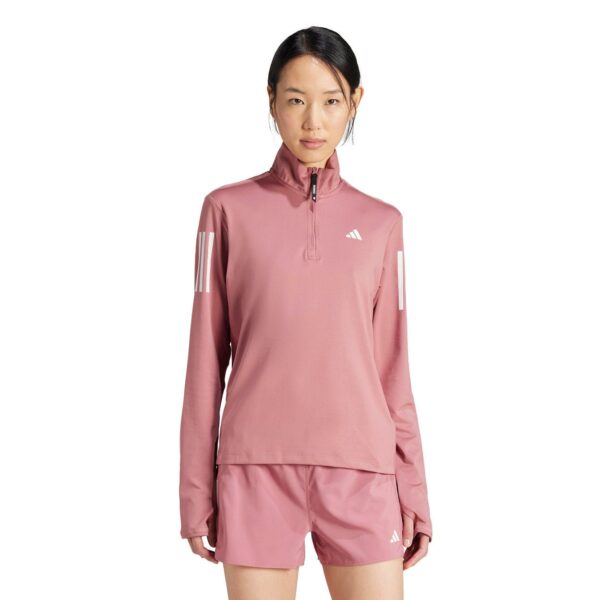 adidas Own The Run Half Zip Sweatshirt S - Baselayer hos Magasin