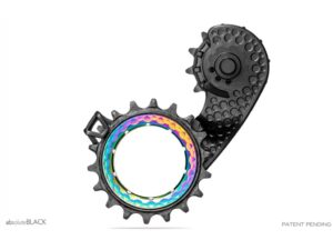 AbsoluteBlack HOLLOWcage Pulleyhjul Shimano R8000/R9100 Sort/Oil Slick