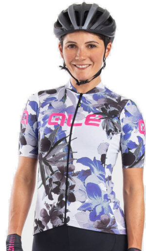 Alé Jersey Woman Solid Bouquet - Hvid