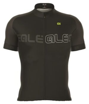 Alé Kortærmet Jersey Solid Block Herre, Sort