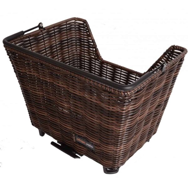 Atran Velo Kurv Picnic Rattan Brun Avs Cykelkurv
