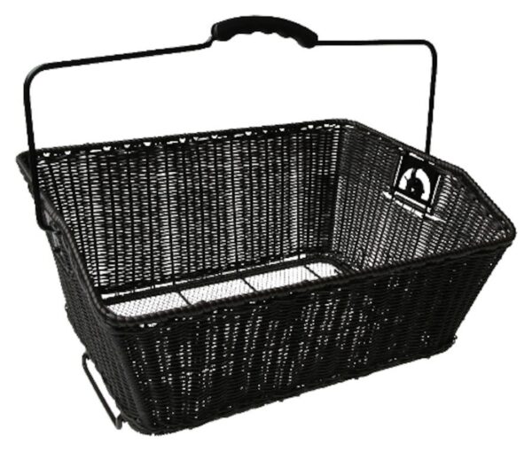 Bagkurv Sort Plast