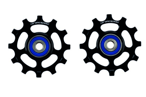 CeramicSpeed Keramiske Pulleyhjul Sort Shimano 11-speed narrow-wide