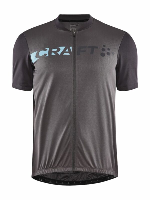 Craft Core Endur Logo Cykeltrøje Grå/Turkis