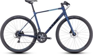 Cube Nulane hybrid herrecykel i blå-53 cm/S