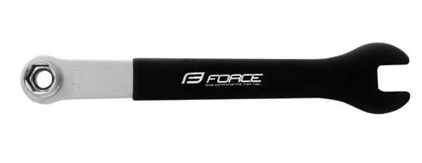Force pedalnøgle med 14/15 top og 15 gaffelnøgle