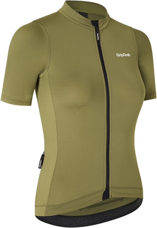 GripGrab Women's Ride Kortærmet Cykeltrøje - Olive Green