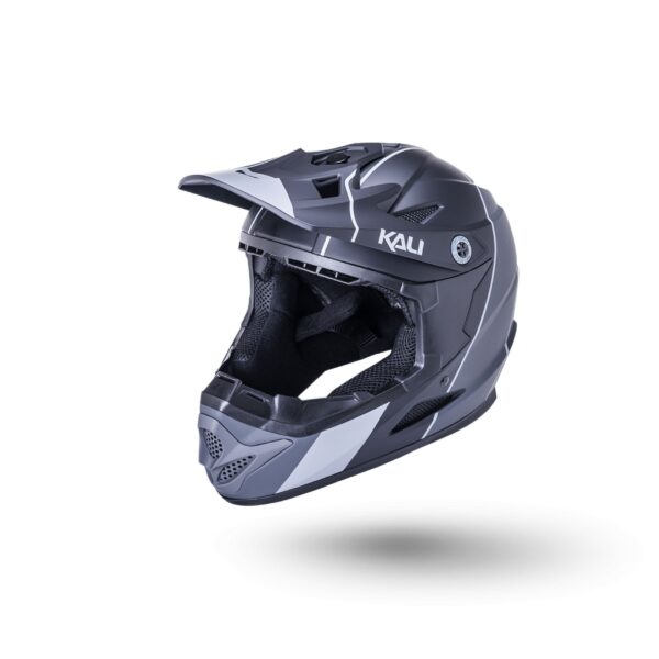 Kali Zoka Mat Sort grå Ldl 60-62cm Xl Cykelhjelm