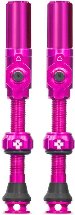 Muc-Off Big Bore Hybrid Tubeless Ventil 45mm - Pink