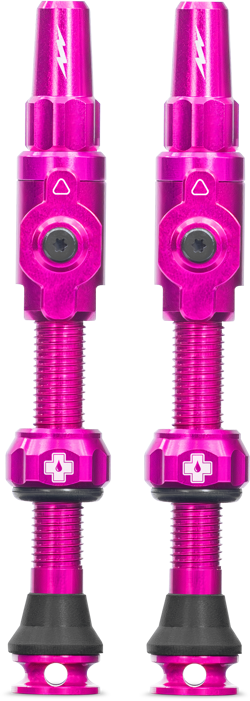 Muc-Off Big Bore Lite Tubeless Ventil 45mm - Pink