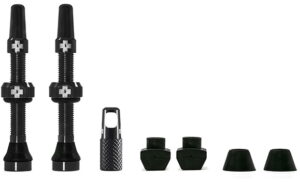 Muc-Off Tubeless Valve / Ventil Kit - 44 mm - Black
