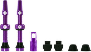 Muc-Off Tubeless Valve / Ventil Kit - 44 mm - Purple