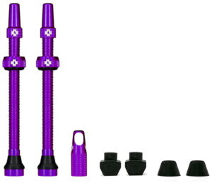 Muc-Off Tubeless Valve / Ventil Kit - 80 mm - Purple