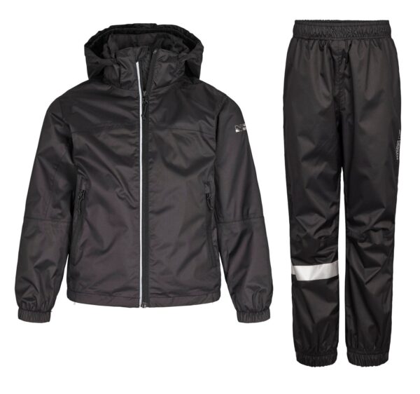 Northbrook Chaplin Rainsæt Unisex 122/128 Sort