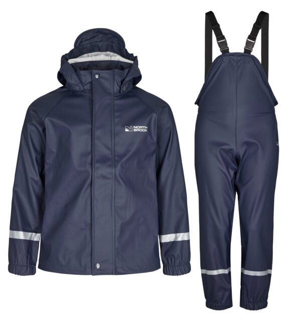 Northbrook Harstad Pu Regnsæt Unisex 92 Blå