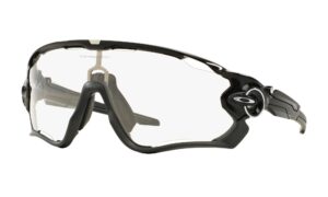 Oakley Jawbreaker cykelbriller Clear To Black Iridium Polished Black fotokromisk