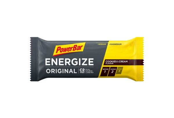 PowerBar Energize Original energibar - Cookies&Cream (25 stk.)