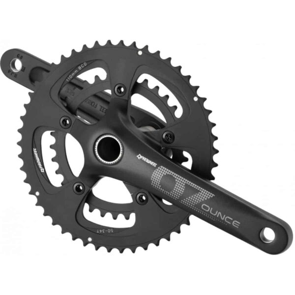 Prowheel Kranksæt 11-speed Sort Alu 175mm 50 34t Ink. Bb68 Kranksæt