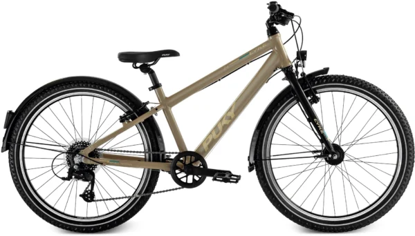 Puky Cykel 24-8 Active alu. børnecykel sand/sort