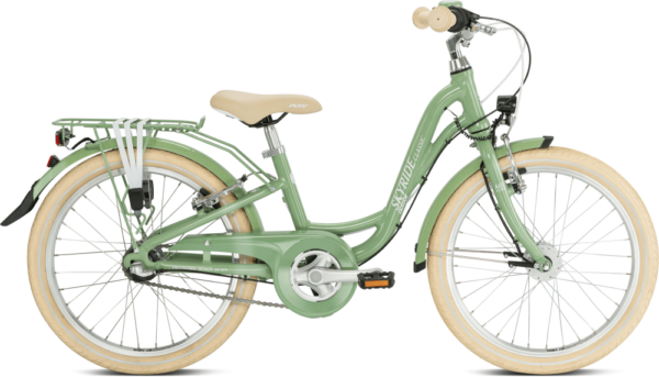Puky Skyride 20-3 Classic Børnecykel Retro Grøn