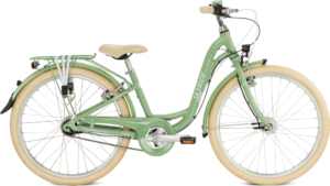 Puky Skyride 24-7 Classic Børnecykel Retro Grøn