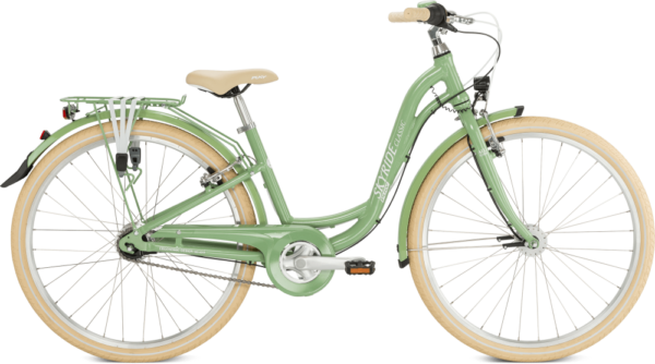 Puky Skyride 26-7 Classic Børnecykel Retro Grøn