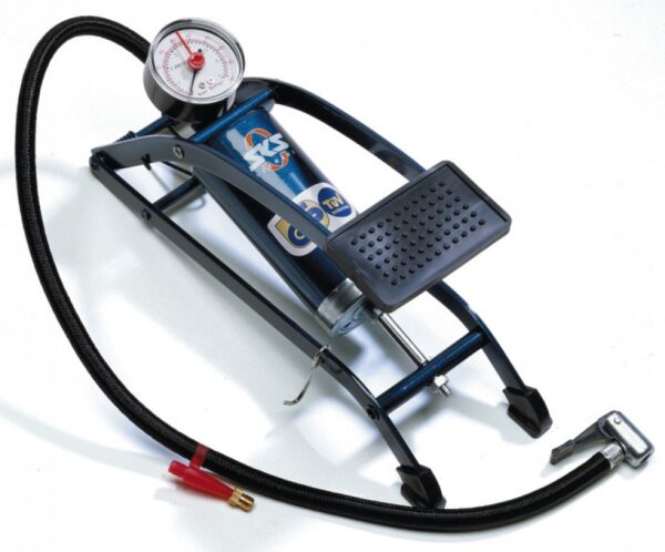 SKS Picco Fodpumpe med manometer