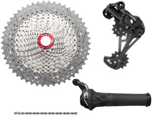 SRAM/Sunrace 12-Speed Gruppe til alm. body 11-50T Drejegreb