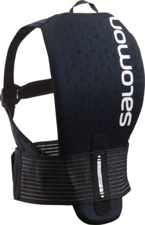 Salomon Flexcell Rygskjold Unisex Xl Sort