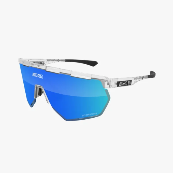 Scicon Aerowing cykelbriller crystal/multimirror blå