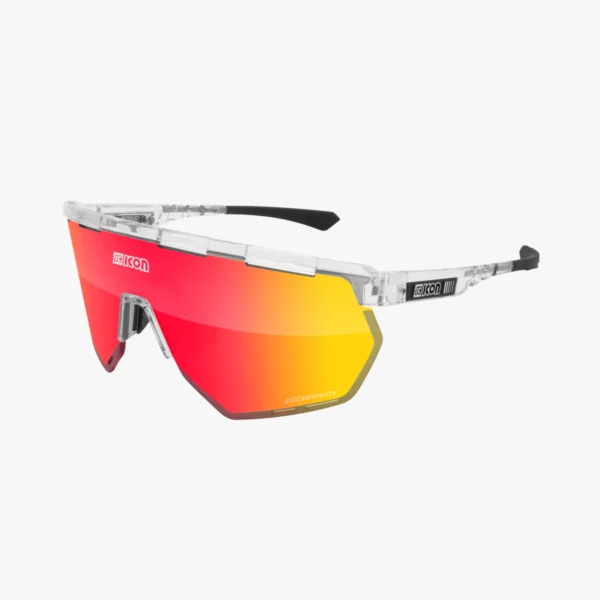 Scicon Aerowing cykelbriller crystal/multimirror rød