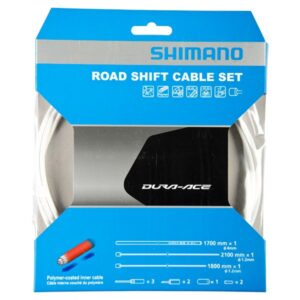 Shimano Dura-Ace gearkabel sæt hvid