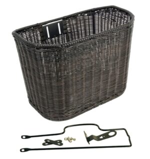 Shoppingkurv Rattan Sort