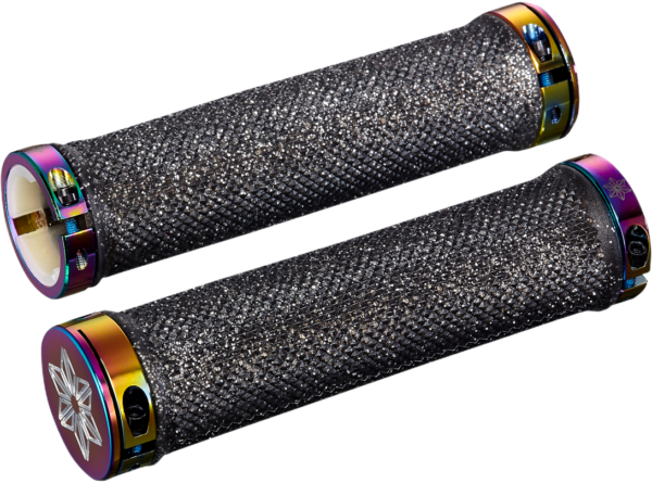 Supacaz Håndtag Diamond Kush Grip - Oil Slick