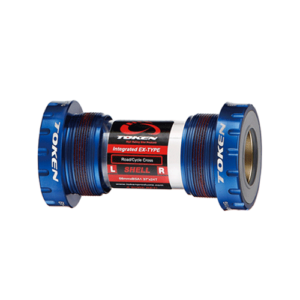 Token Prime TK878 Blå Krankboks til Shimano Hollowtech II