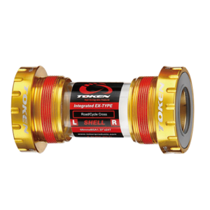 Token Prime TK878 Guld Krankboks Tiramic lejer til Shimano Hollowtech II