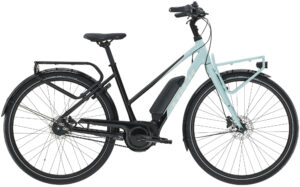Trek District+ 2 500wh Dame 2022 - Sort/Turkis