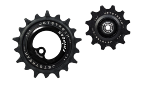 Tripeak Oversized pulleyhjul Jetstream pro keramiske lejer Shimano R71XX, 81XX 12T/18T sort