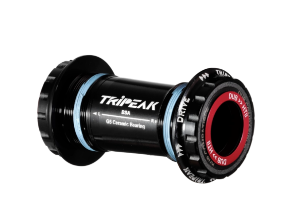 Tripeak krankboks BSA 1.37"stållejer 3-i-1