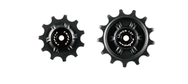 Tripeak pulleyhjul keramiske lejer 11T/13T 12S GRX810/815/M91XX sort